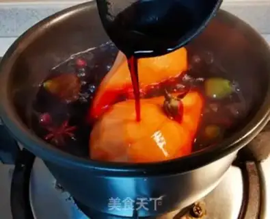 Make French wine and pear step 4