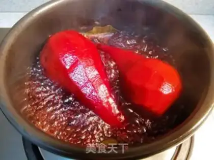 Make French wine and pear step 5