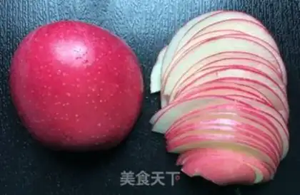 Make Apple rose breakfast step 1