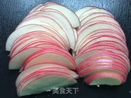 Make Apple rose breakfast step 2