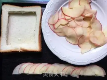 Make Apple rose breakfast step 4