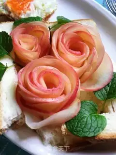 Make Apple rose breakfast step 12