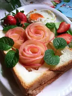 Make Apple rose breakfast step 13