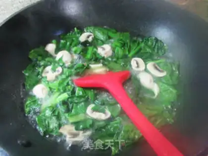 Make Mushroom dish step 2