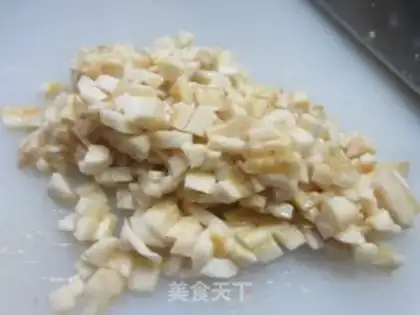 Make Banana Spring Roll step 1