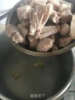 Make A lamb chop and radish step 1