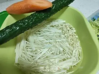 Make Frozen silk step 2