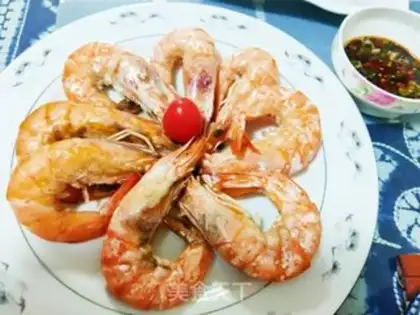 Make Shrimp burning step 5