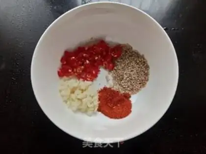 Make Golden mushrooms and eggs step 2