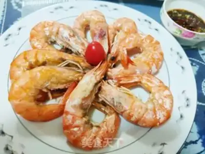 Make Shrimp burning step 7