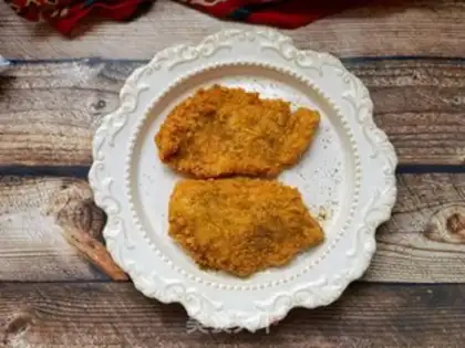 Make A chicken chop step 6