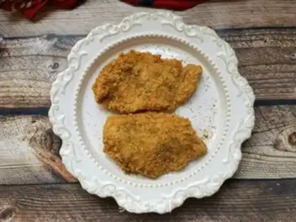 Make A chicken chop step 7
