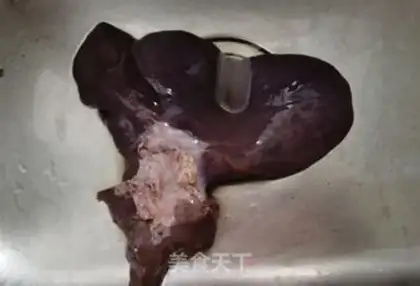 Make Boiled liver step 0