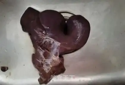Make Boiled liver step 1