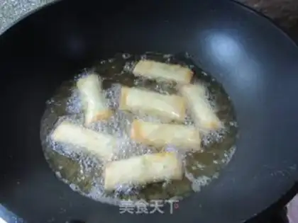 Make Sole egg rolls step 14