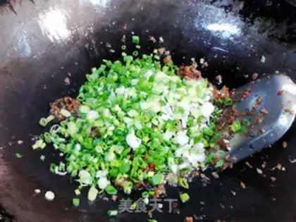 Make Onion onions, mushroom dumplings step 10