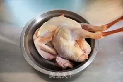 Make Red chicken tofu step 0