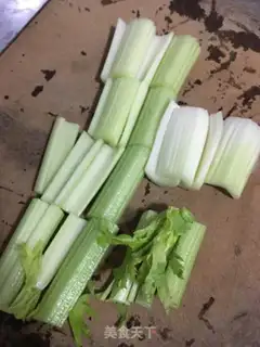 Make # Burn the celery # step 0