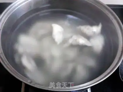 Make Onion onions, mushroom dumplings step 15