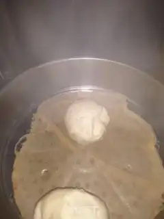 Make Gold buns step 1
