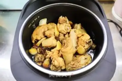 Make Red chicken tofu step 3