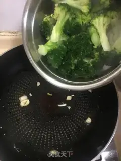 Make Liquor and broccoli step 4