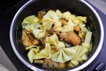Make Red chicken tofu step 7