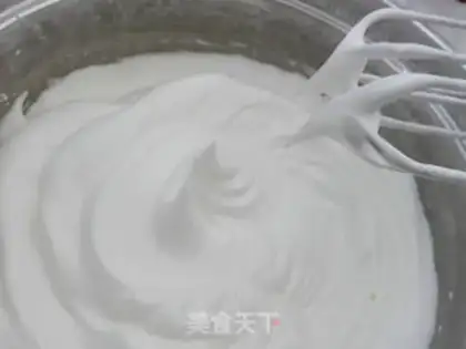 Make Coconut zebra zebra cake step 3