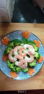 Make Garlic shrimp with broccoli step 9