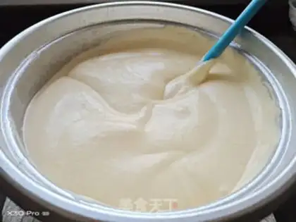 Make Coconut zebra zebra cake step 5