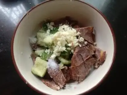 Make cucumber with halogen step 2