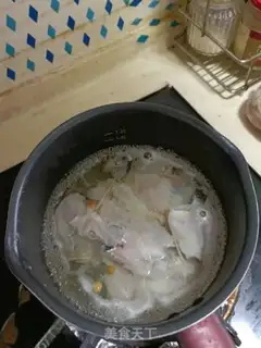 Make Sour spicy fish with golden needle mushrooms step 2