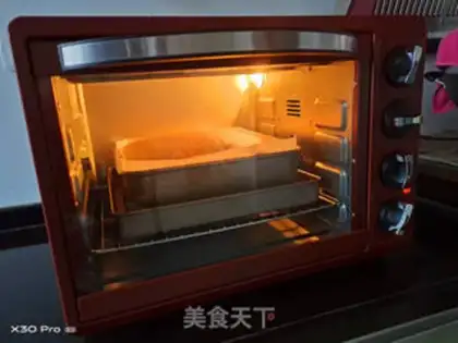 Make Coconut zebra zebra cake step 10