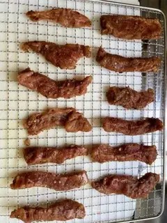 Make Homemade beef jerky step 8