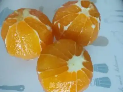 Make Fresh orange juice step 1