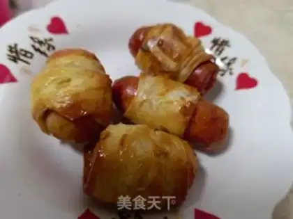 Make Hot dog rolls step 4