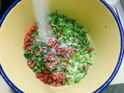 Make Little pepper sauce step 4