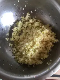 Make Shrimp varnished in gold step 1