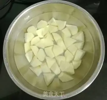 Make Five flowers with potatoes step 5