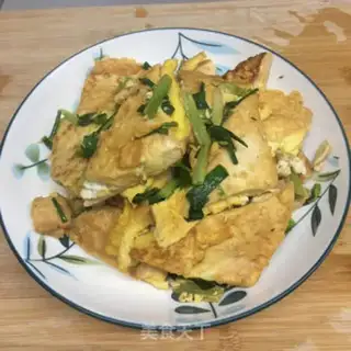 Make Eggs are fried tofu step 10