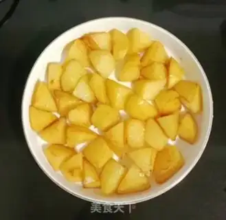 Make Five flowers with potatoes step 8