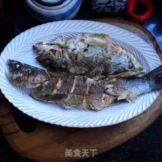 Make Salt fried sea bass step 12