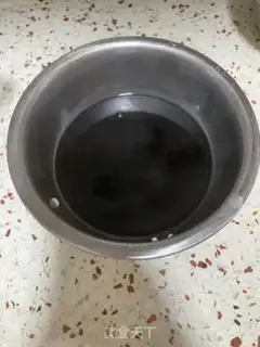 Make Black rice cake step 1