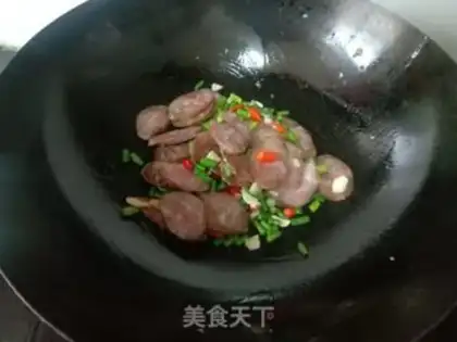Make Garlic sausage step 2