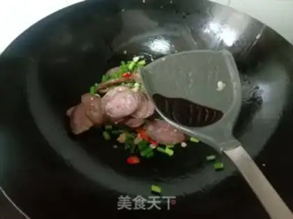 Make Garlic sausage step 3