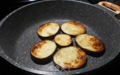 Make The sauce and eggplant step 2
