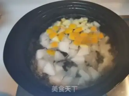 Make Orange Sydney soup step 2
