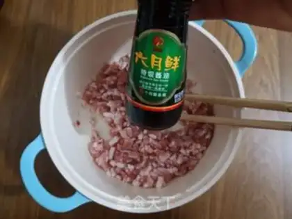 Make Sour pork dumplings step 2