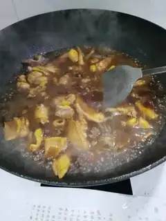 Make Chicken mascara step 7