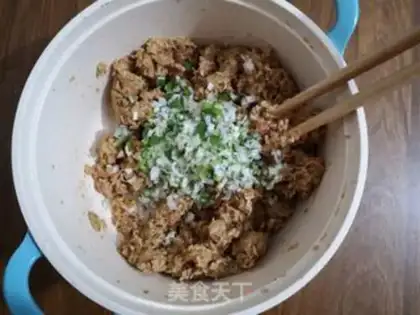 Make Sour pork dumplings step 6